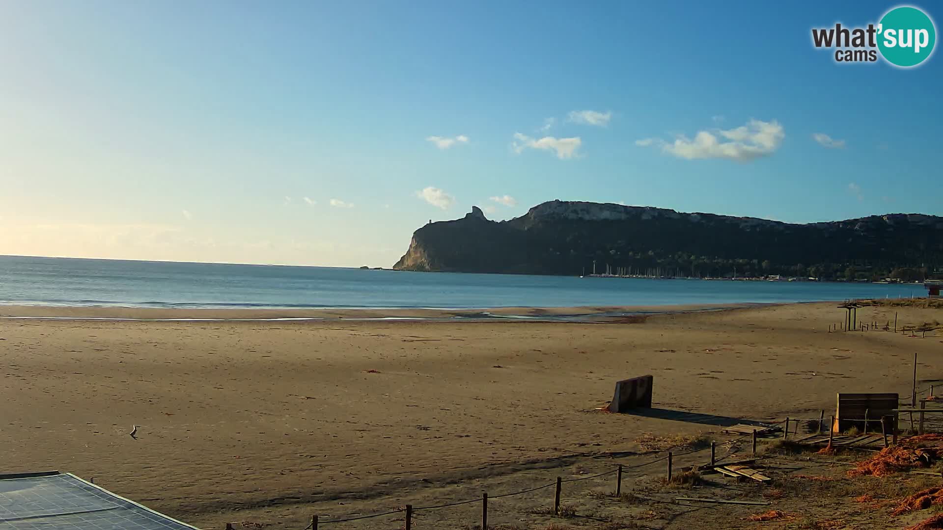 Poetto beach webcam | Cagliari | Sardinia